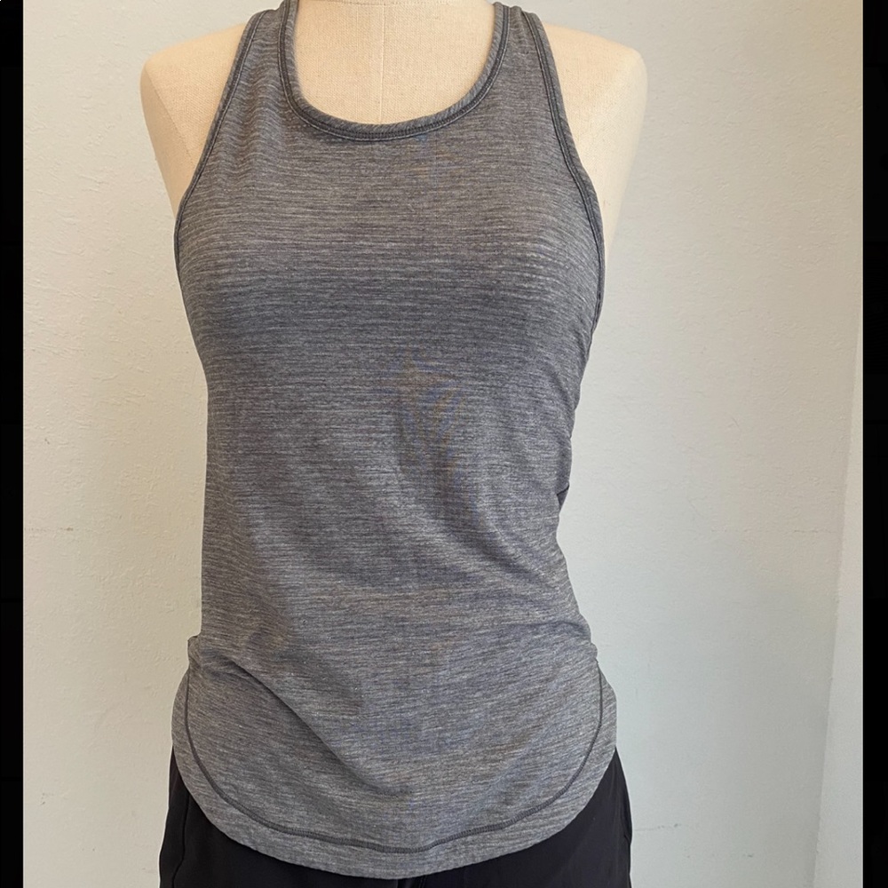 Lululemon Grey Running Tank